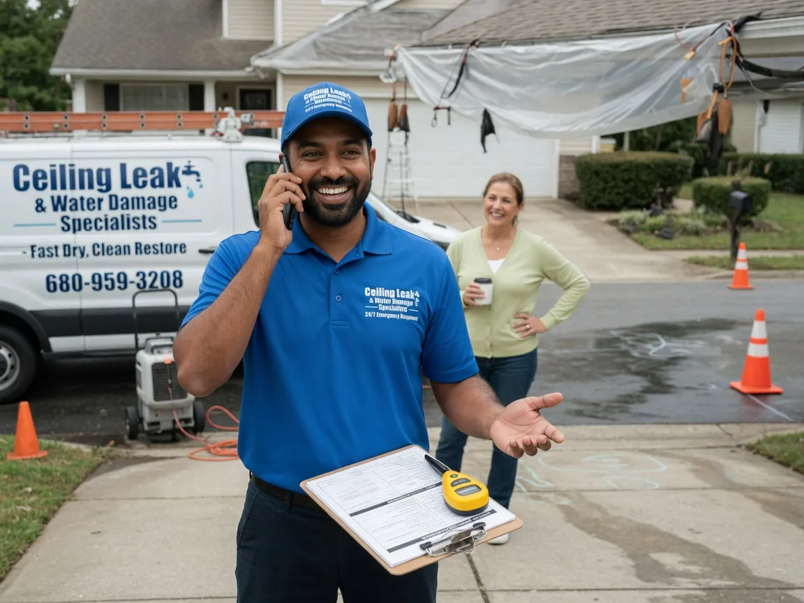 Ceiling Leak Cleanup Long Lake, NY FAQs